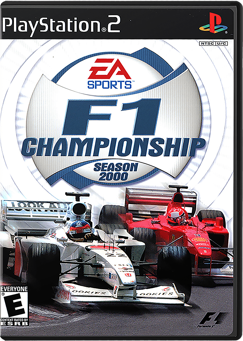 F1 Championship Season 2000 box art for Playstation 2